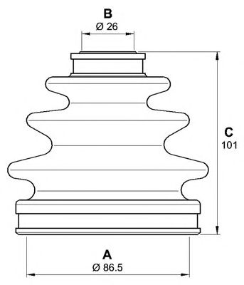 OPEN PARTS sjk726500 -